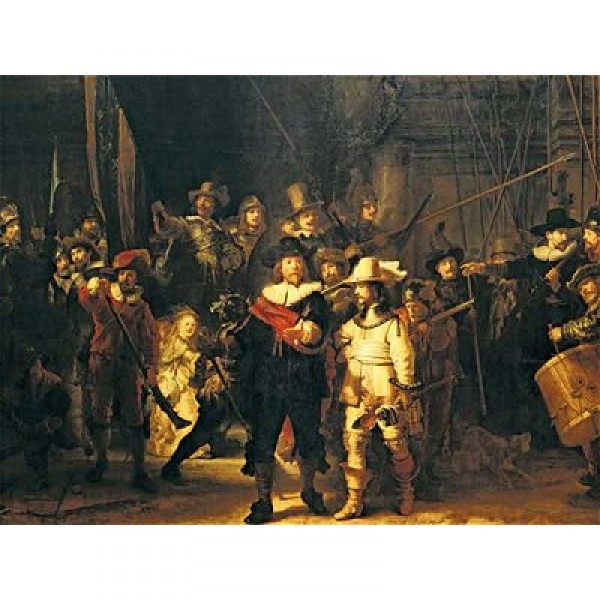 Puzzle 1500 pièces - Rembrandt : La ronde de nuit - Ravensburger-16205
