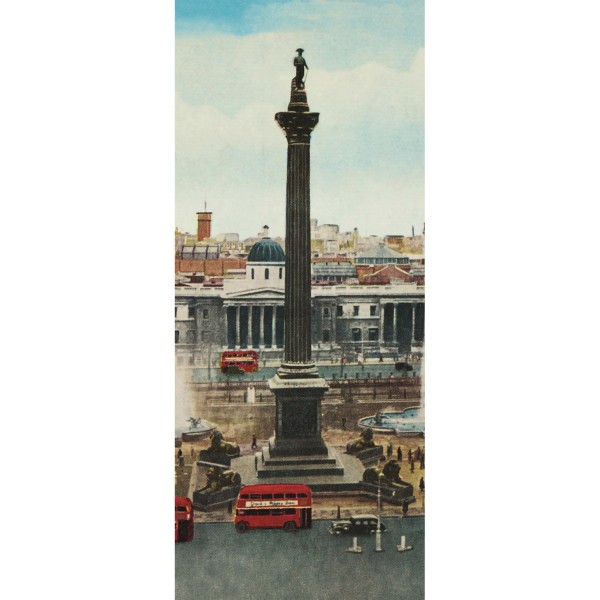 Puzzle 170 pièces panoramique : Londres Vintage - Ravensburger-15139