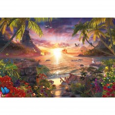 Puzzle de 18000 piezas: puesta de sol celestial