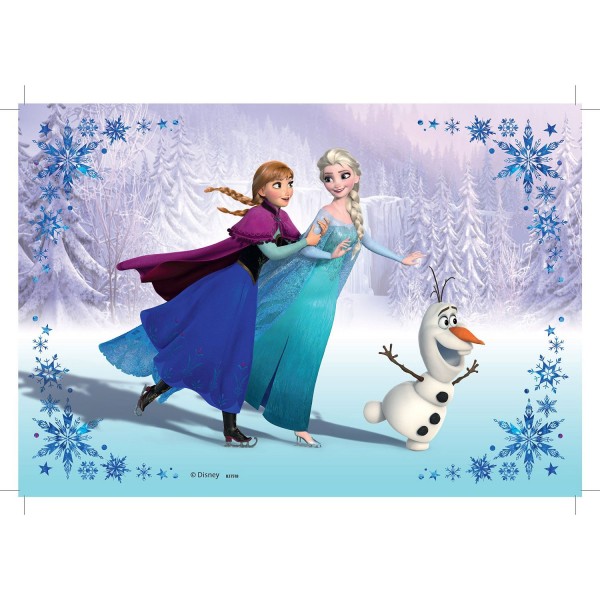 Puzzle 2 x 24 pièces : La Reine des Neiges (Frozen) : Soeurs pour Toujours - Ravensburger-09115