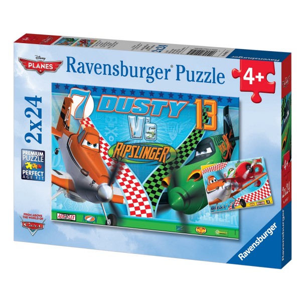 Puzzle 2 x 24 pièces : Planes - Ravensburger-09052