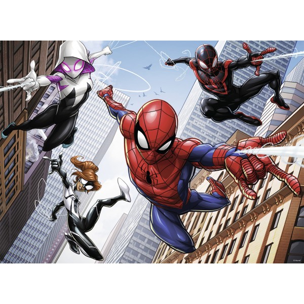 200 Teile XXL-Puzzle: Spider-Man - Die Kräfte der Spinne - Ravensburger-12694
