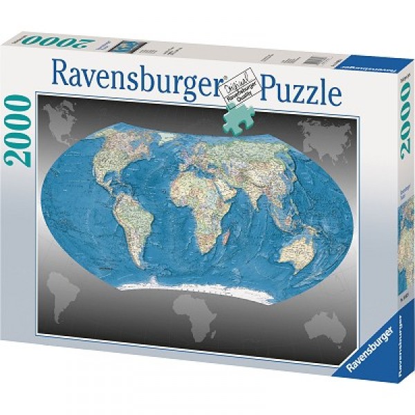 Puzzle 2000 pièces - Le Monde - Ravensburger-16662-2007