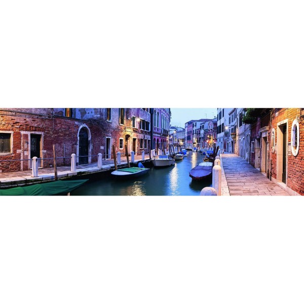 Puzzle 2000 pièces panoramique : Venise le soir - Ravensburger-16612