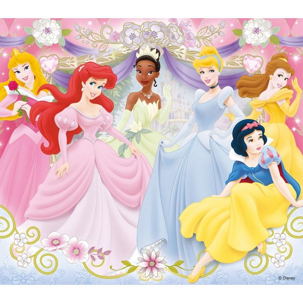 Puzzle 30 pièces en bois - Les Princesses Disney : Prêtes pour le bal - Ravensburger-03917
