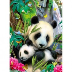 300 Teile Puzzle - Charmanter Panda