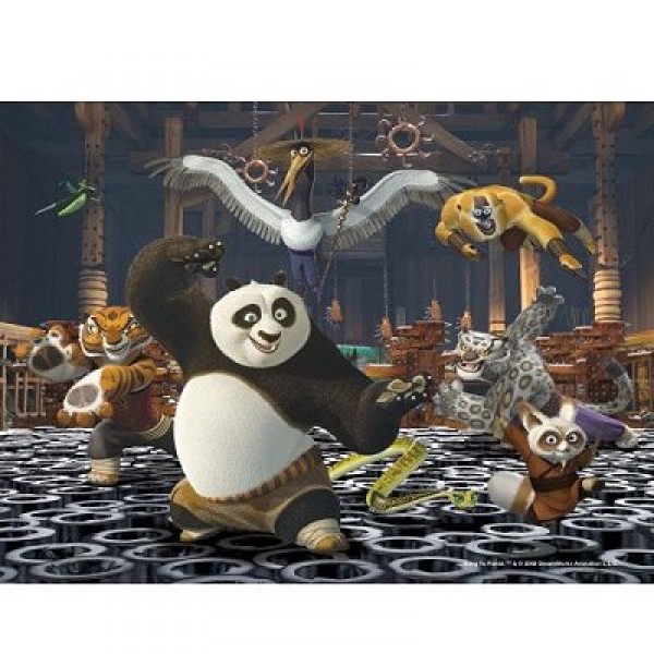 Puzzle 300 pièces - Kung Fu Panda : Po en action - Ravensburger-13165