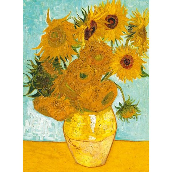 Puzzle 300 pièces - Van Gogh : Les Tournesols - Ravensburger-14006