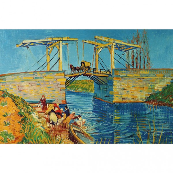 Puzzle 3000 pièces  : Van Gogh : Pont de Langois - Ravensburger-17065