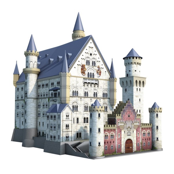 Puzzle 3D 216 pièces : Château de Neuschwanstein - Ravensburger-12573