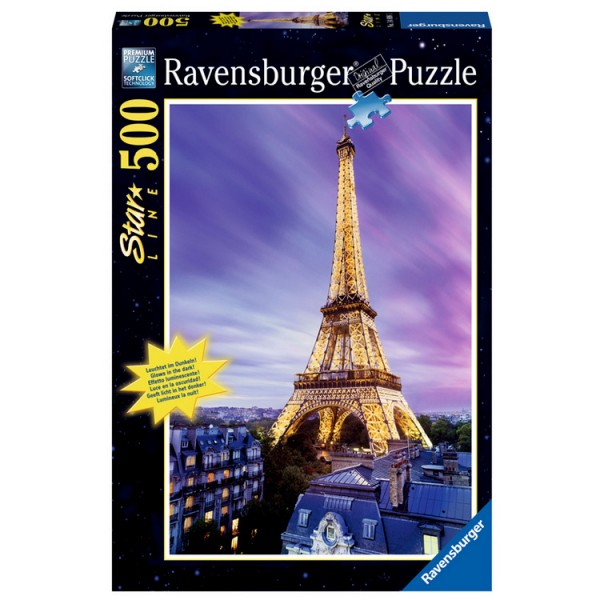 Puzzle en bois pour adultes - Coloré Lion - 500 pièces - 52x38cm