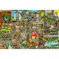 Puzzle de 5000 piezas: Weird Town, Colin Thompson