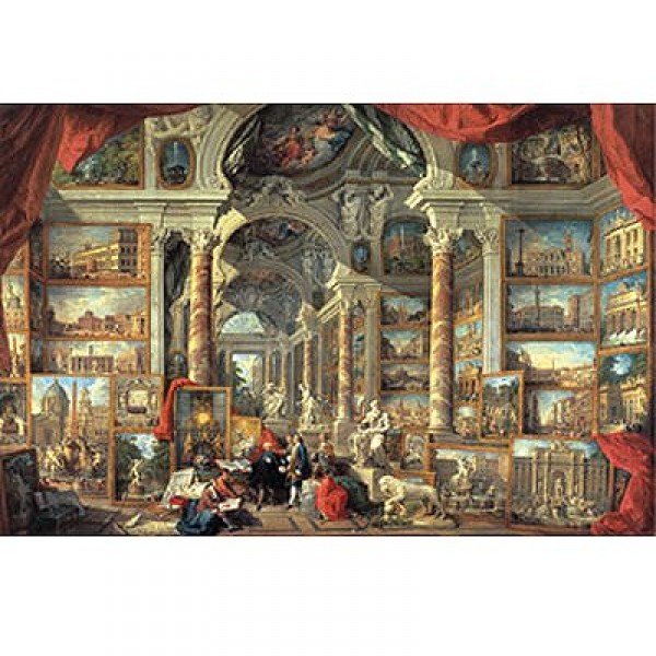 Puzzle 5000 pièces - Panini : Vues de la Rome Moderne - Ravensburger-17409