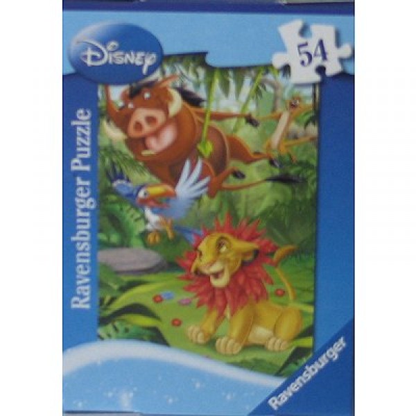 Puzzle 54 pièces - Le Roi Lion : Simba et Pumba - Ravensburger-09432-16