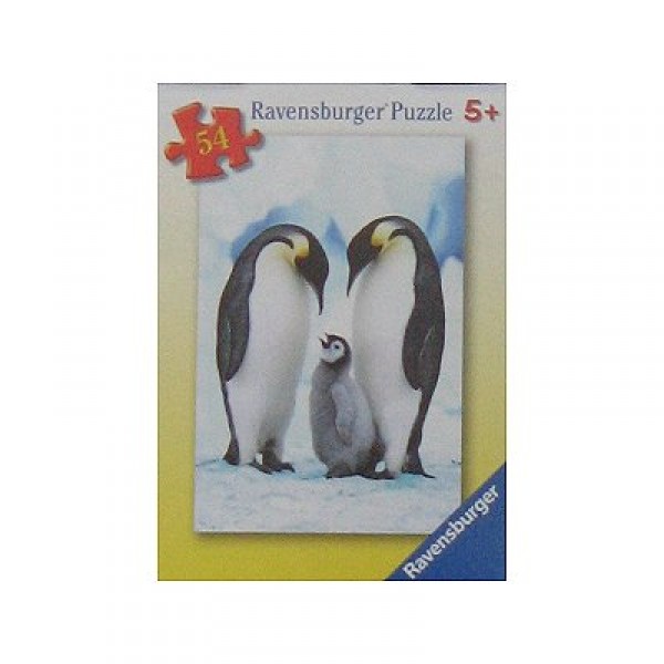 Puzzle 54 pièces - Famille de Pingouins - Ravensburger-09430-9