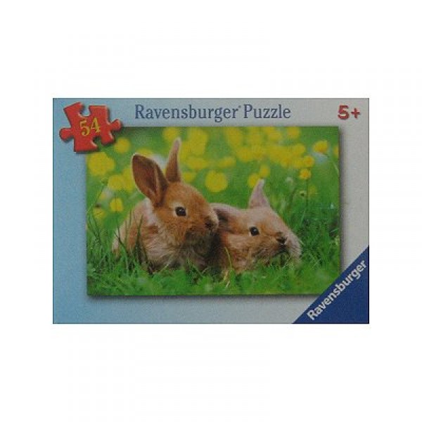 Puzzle 54 pièces - Petits lapins - Ravensburger-09430-1
