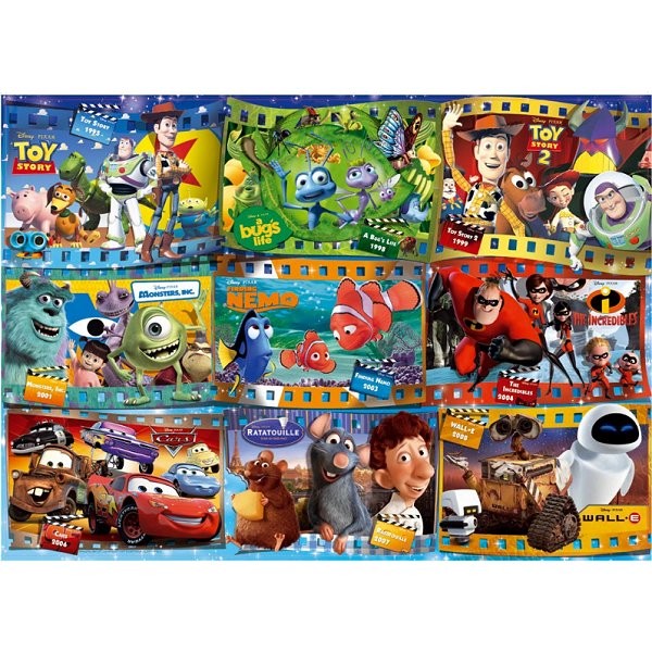 Puzzle 60 pièces géant - Affiche dessins animés Pixar - Ravensburger-05297