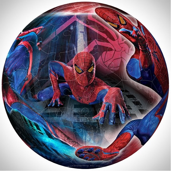 Puzzle ball 108 pièces - Spiderman - Ravensburger-12229