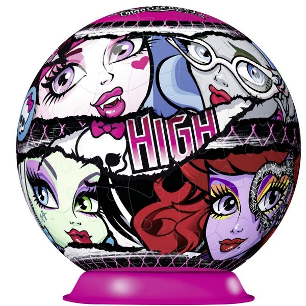 Puzzle Ball 108 pièces : Monster High - Ravensburger-12249