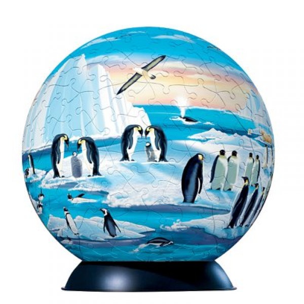 Puzzle Ball 240 pièces - Les pingouins - Ravensburger-11055