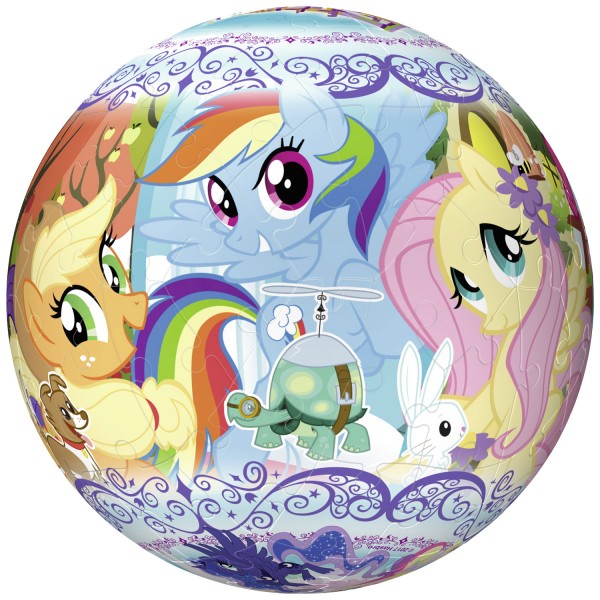 Puzzle Ball 3D 72 pièces : My Little Pony - Ravensburger-11824