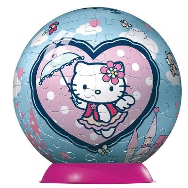 Puzzle ball 96 pièces - Adorable Hello Kitty - Ravensburger-11369