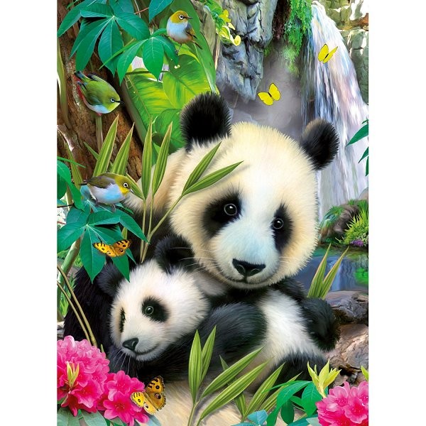 Puzzle de 300 piezas - Panda encantador - Ravensburger-13065