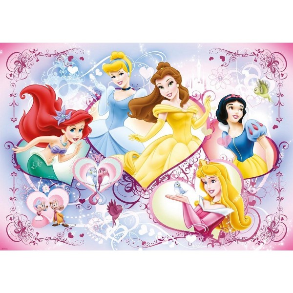 Puzzle Géant 125 pièces - Joyeuses princesses - Ravensburger-09769