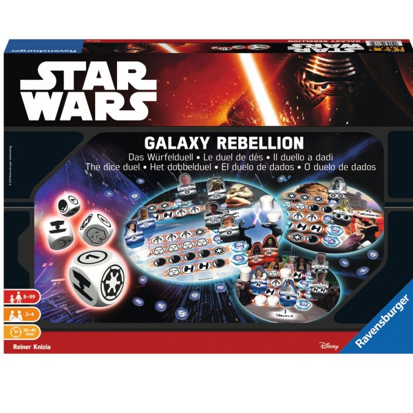 Star Wars Galaxy rebellion : Le duel de dés - Ravensburger-26665