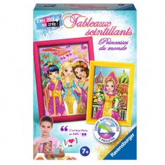 Tableaux scintillants : Princesses du monde