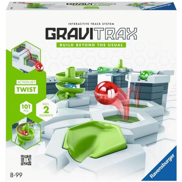 GraviTrax Ball Track: Giro del conjunto de acción - Ravensburger-22576
