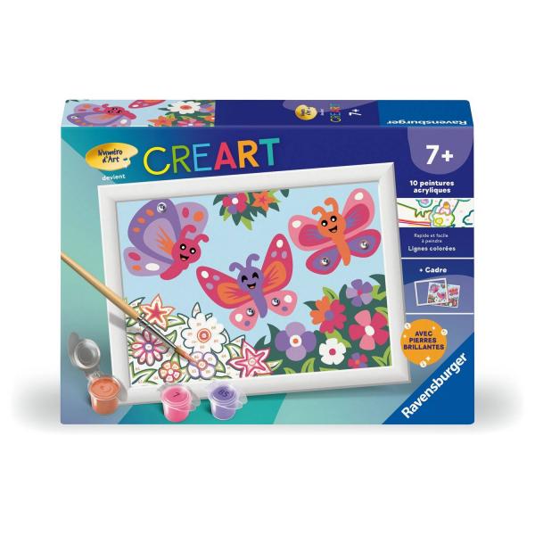 CreArt Kids 13x18cm: Happy Butterflies - Ravensburger-25777