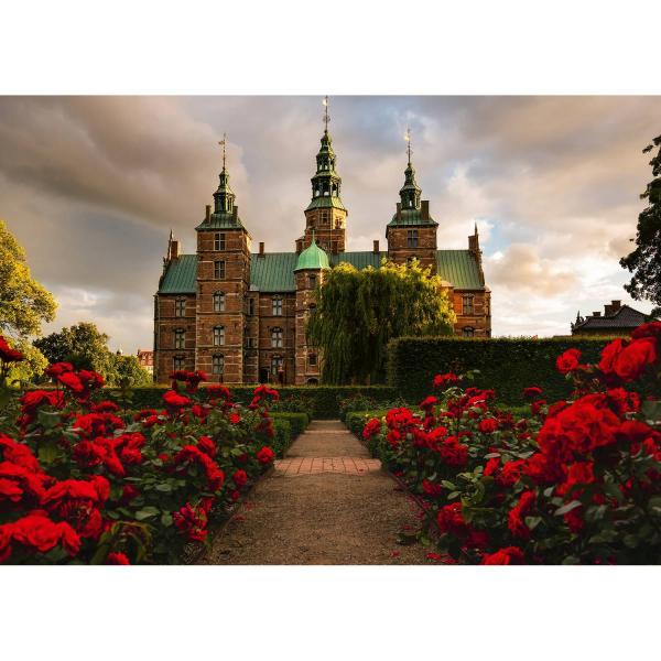 1000-teiliges Puzzle: Schloss Rosenborg, Dänemark - Ravensburger-12001336