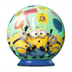 3D Puzzle Ball 72 pieces: Minions 2