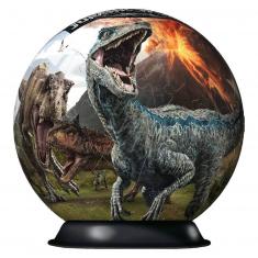 Puzzle 3D Ball 72 pièces : Jurassic World 