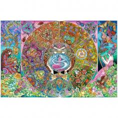 Ravensburger Puzzle Blooming Beautiful 1000 pièces pour Adultes et Enfants à partir de 12 Ans, 16762