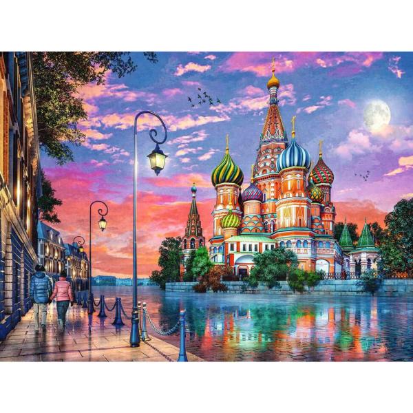 1500 pieces puzzle: Moscow - Ravensburger-16597