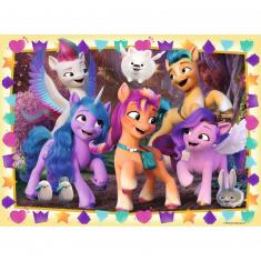 Puzzle 100 piezas XXL: My Little Pony: ¡Aventuras entre ponis!