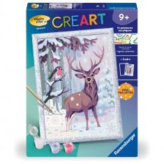 CreArt Kids 18x24cm: Romantic deer