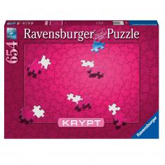 654 Teile Puzzle - Krypt Rose