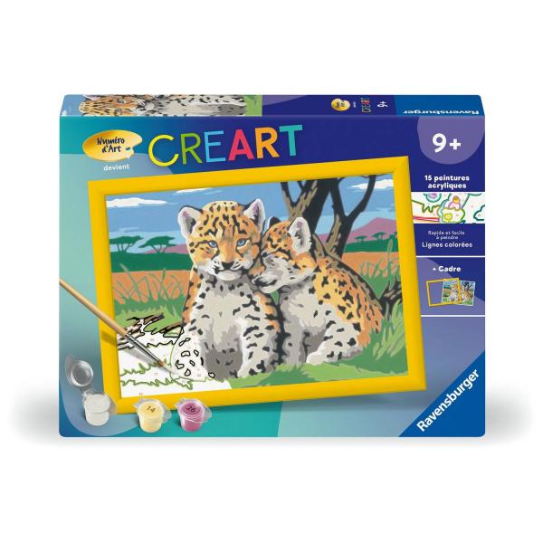  CreArt Kids 18x24cm: Kleine Leoparden - Ravensburger-25832