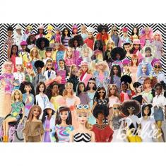 Puzzle 1000 pièces : Challenge puzzle : Barbie