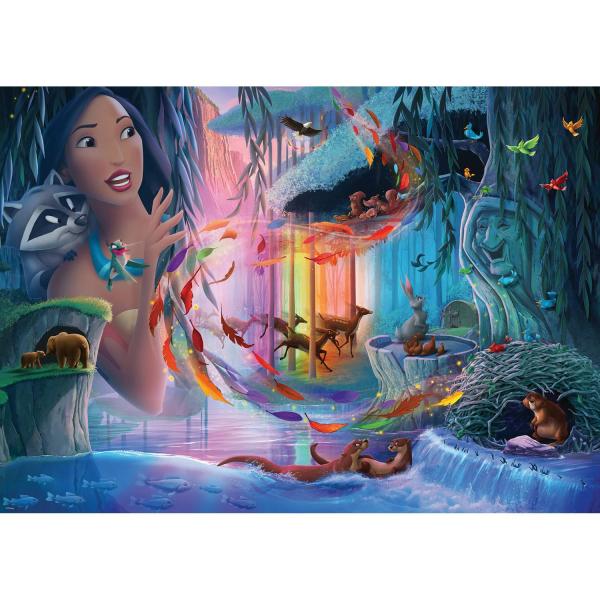 1000 piece puzzle: Pocahontas - Ravensburger-12001344