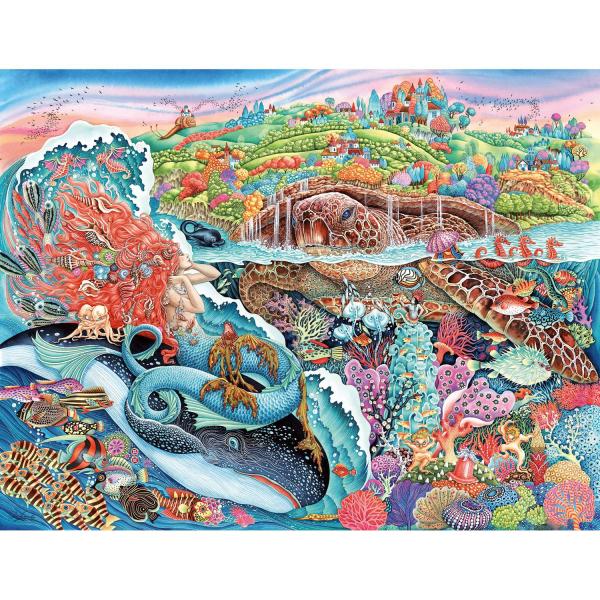 2000 piece puzzle: The myth of Thalassa - Ravensburger-12001484