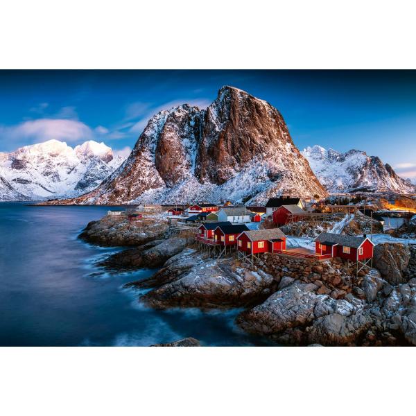 3000 piece puzzle: Hamnoy, Lofoten Islands - Ravensburger-17081