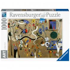 1000 pieces Puzzle :  Art collection - Harlequin's Carnival, Joan Miró