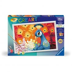 CreArt Kids 31x21cm: Pavo real