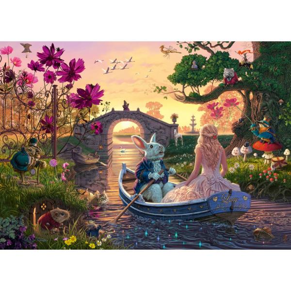 Puzzle 1000 pièces : Le pays des merveilles - Ravensburger-12000170