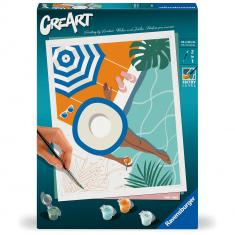  CreArt 24x30cm: Poolzeit