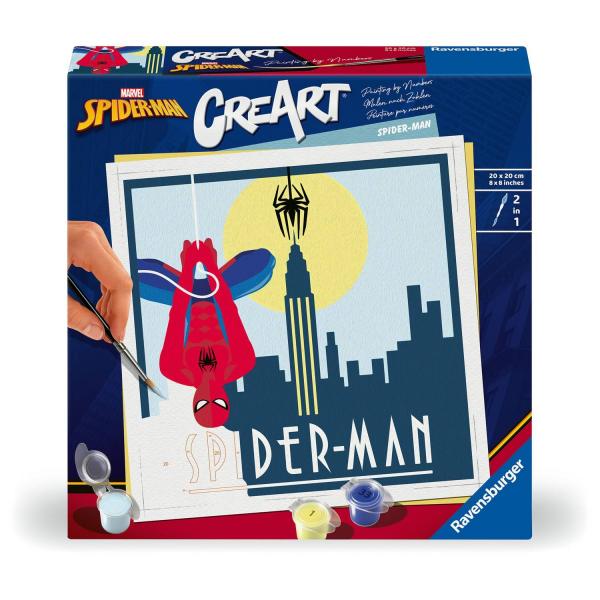 CreArt 20x20cm: El hombre araña - Ravensburger-23891